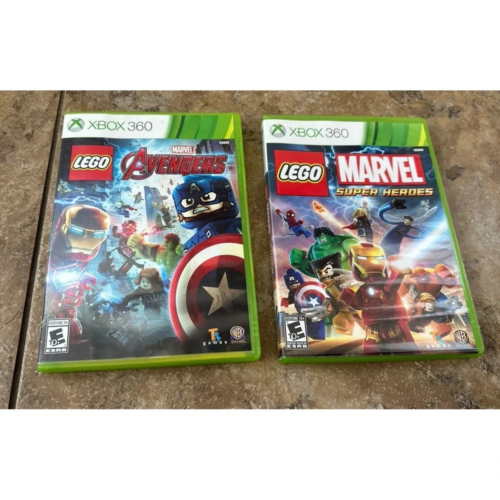 Microsoft Xbox One LEGO Marvel Super Heroes, Marvel Avengers  Lots Of 2